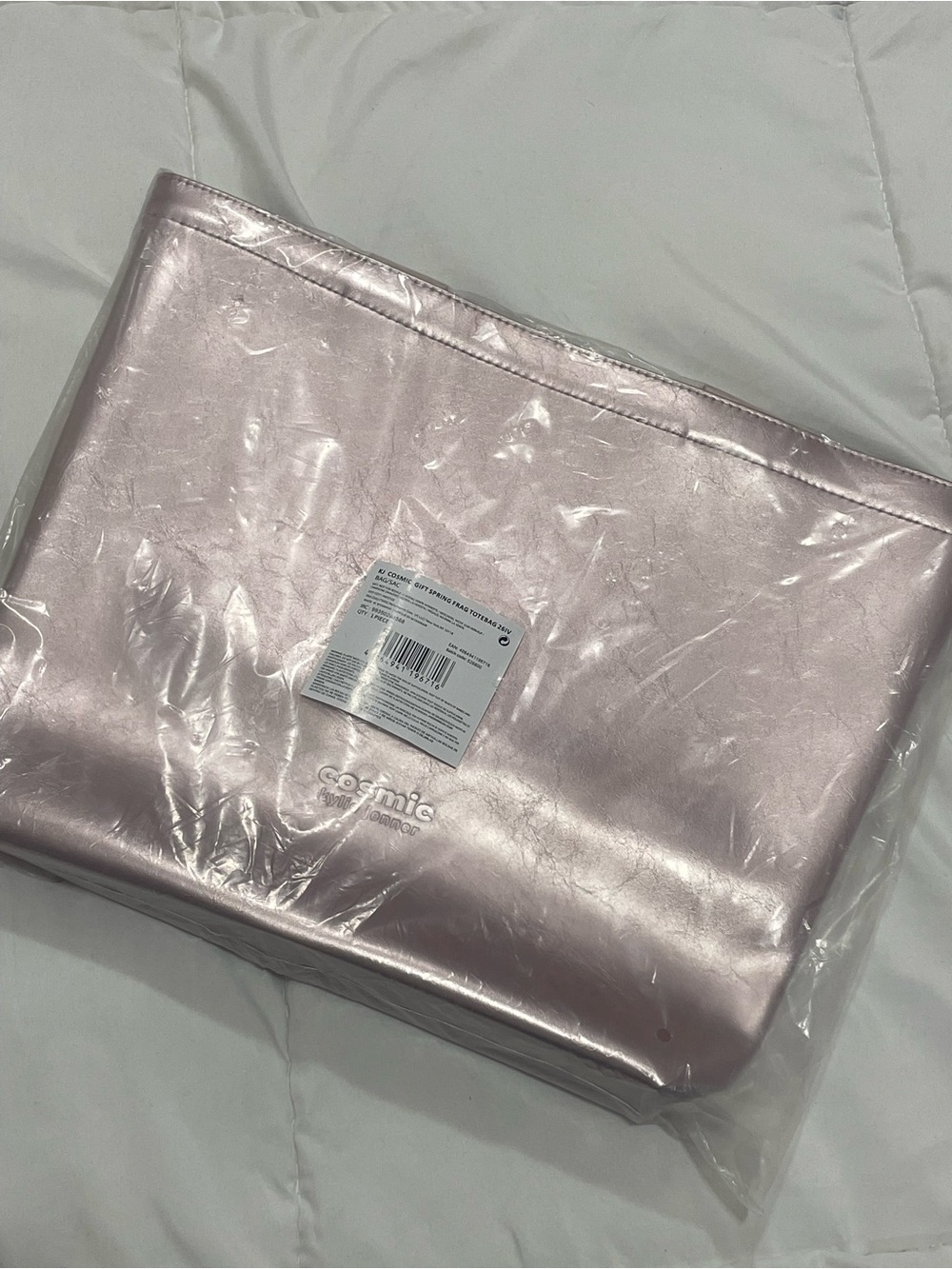 Kylie’s Cosmetic Pink Tote Bag